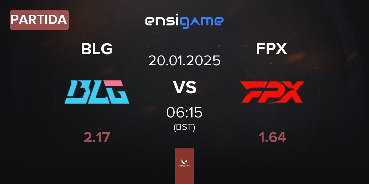 Partida Bilibili Gaming BLG vs FunPlus Phoenix FPX | 20.01