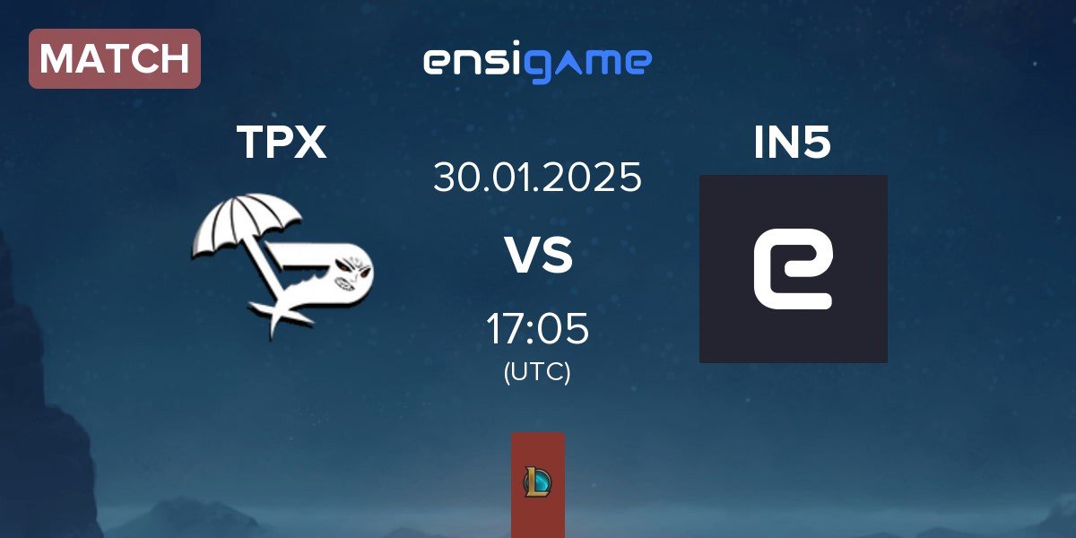 Match Team Paradox TPX vs Team Insidious IN5 | 30.01