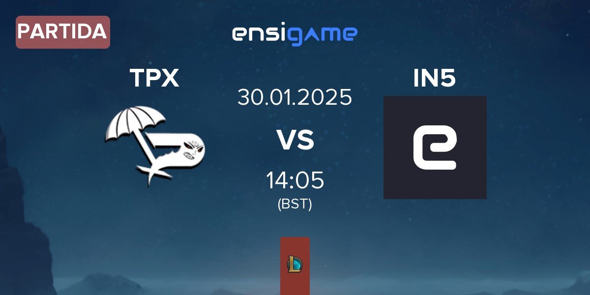 Partida Team Paradox TPX vs Team Insidious IN5 | 30.01