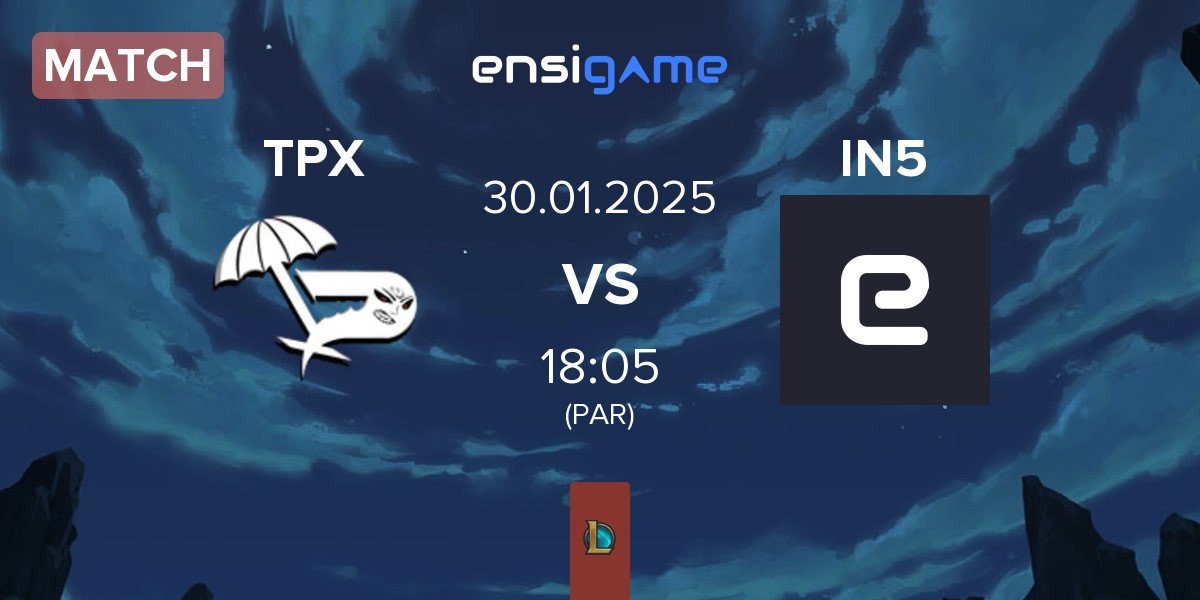 Match Team Paradox TPX vs Team Insidious IN5 | 30.01