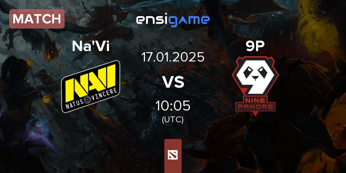 Match Natus Vincere Na'Vi vs 9Pandas 9P | 17.01