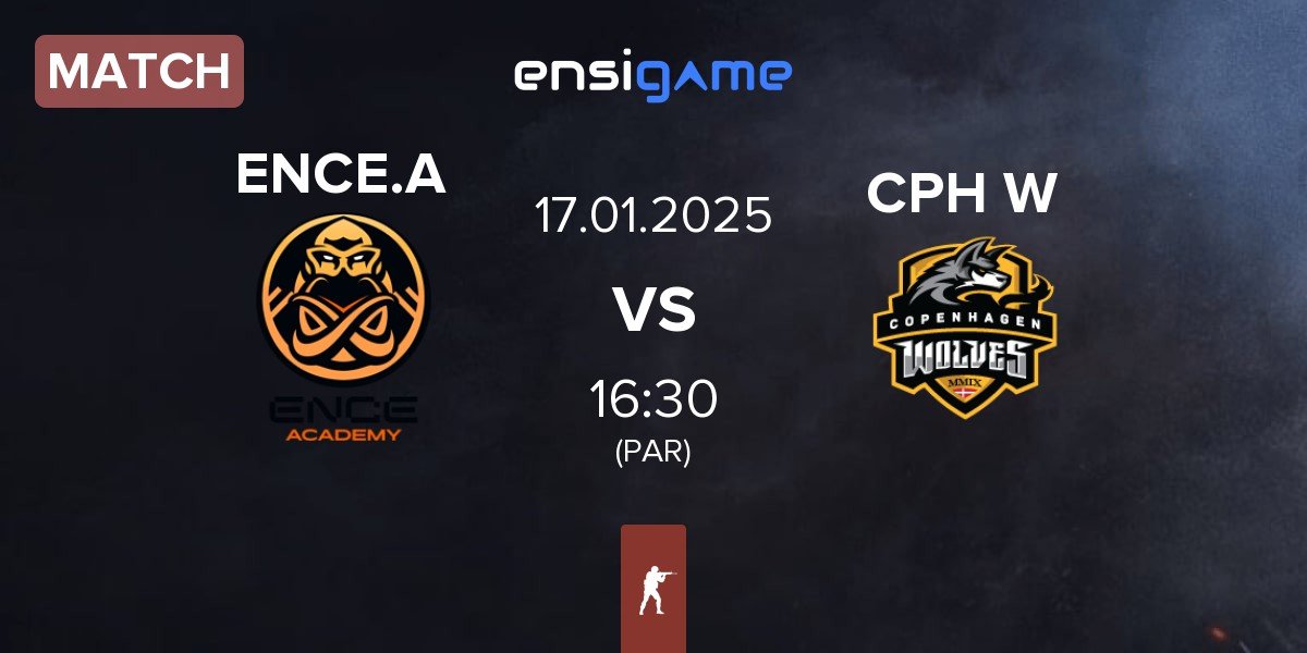 Match ENCE Academy ENCE.A vs Copenhagen Wolves CPH W | 17.01