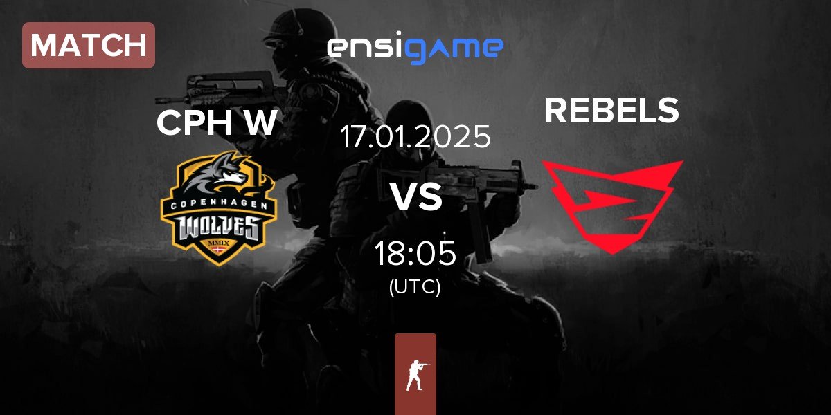 Match Copenhagen Wolves CPH W vs Rebels Gaming REBELS | 17.01