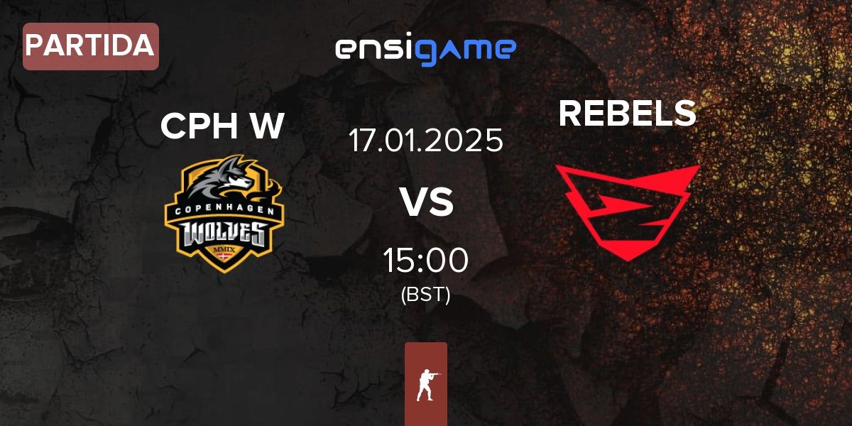 Partida Copenhagen Wolves CPH W vs Rebels Gaming REBELS | 17.01