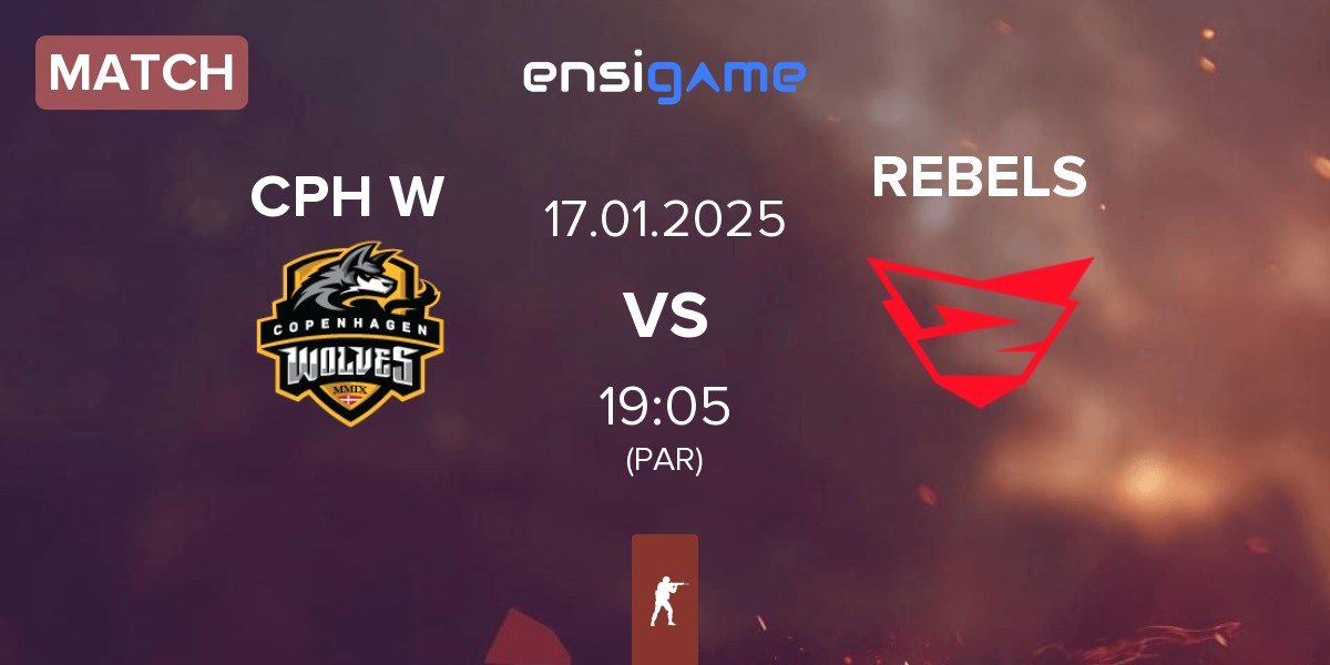 Match Copenhagen Wolves CPH W vs Rebels Gaming REBELS | 17.01