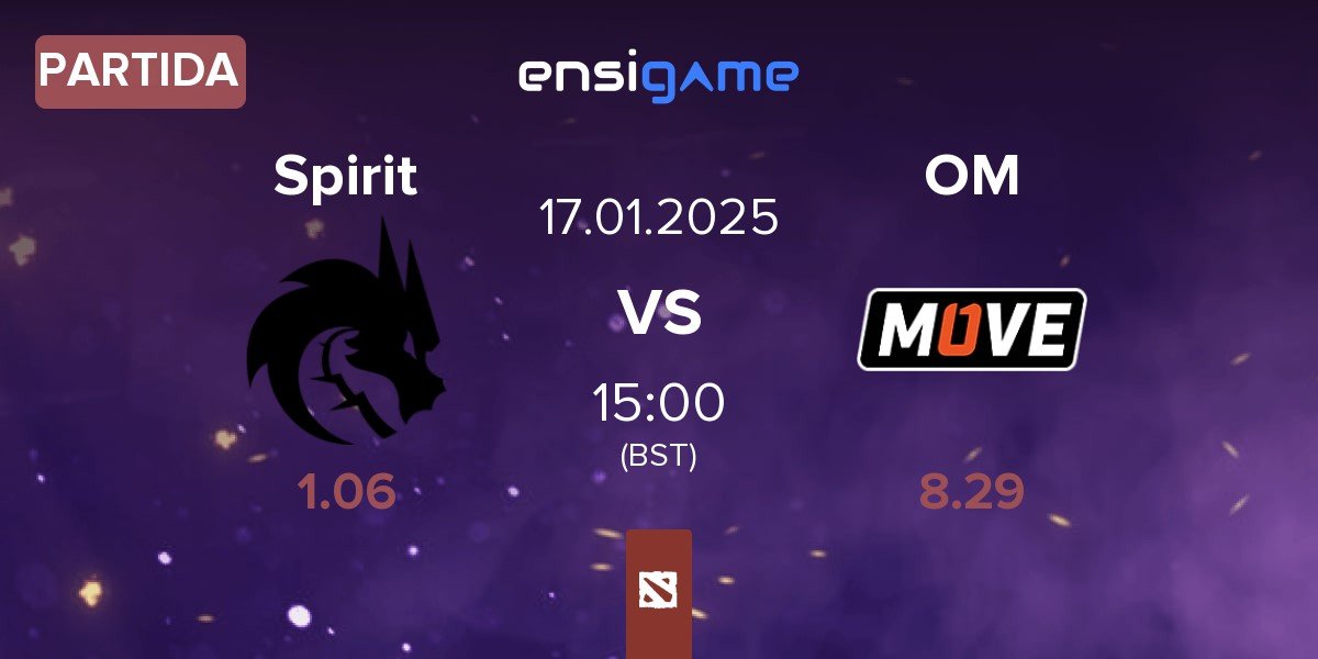 Partida Team Spirit Spirit vs One Move OM | 17.01