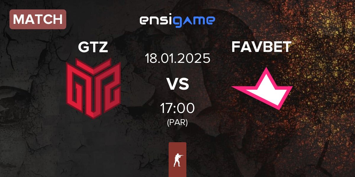 Match GTZ Esports GTZ vs FAVBET Team FAVBET | 18.01