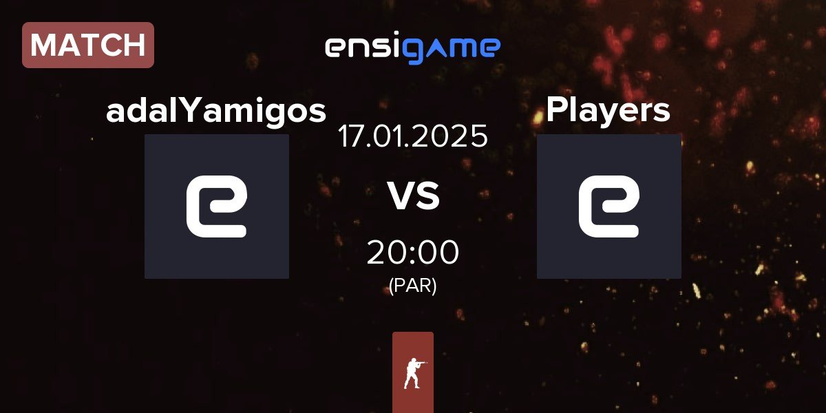 Match adalYamigos vs Players | 17.01