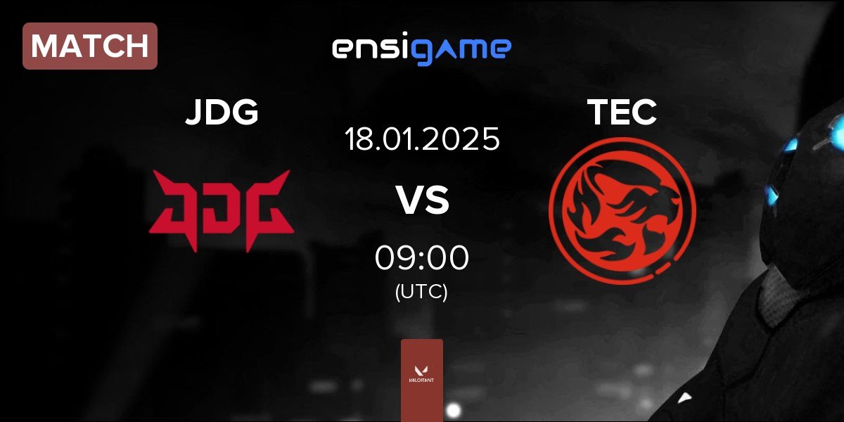 Match JD Gaming JDG vs Titan Esports Club TEC | 18.01