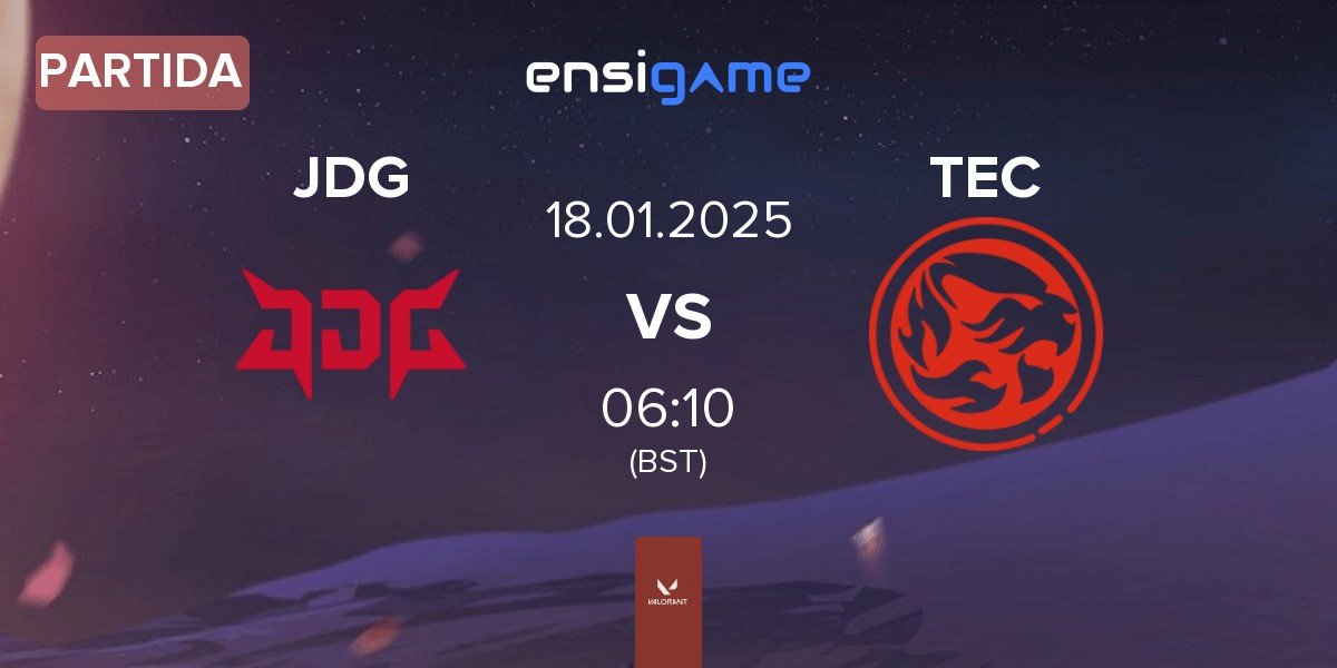 Partida JD Gaming JDG vs Titan Esports Club TEC | 18.01