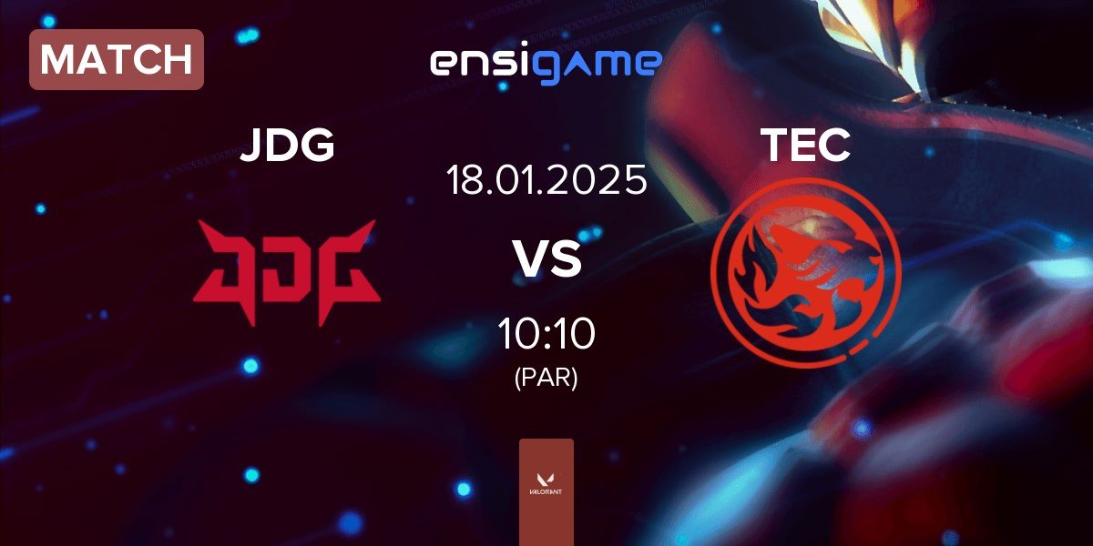 Match JD Gaming JDG vs Titan Esports Club TEC | 18.01