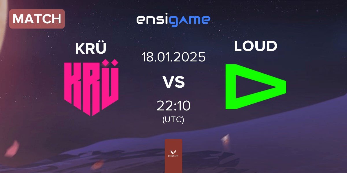 Match KRÜ Esports KRÜ vs LOUD | 18.01