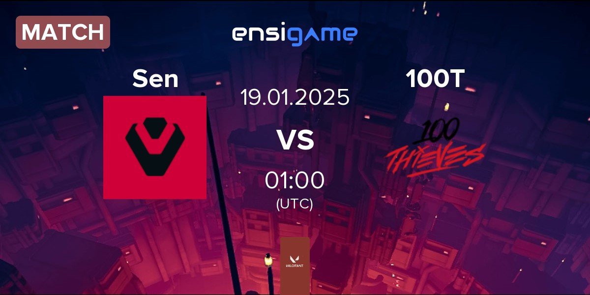 Match Sentinels Sen vs 100 Thieves 100T | 19.01