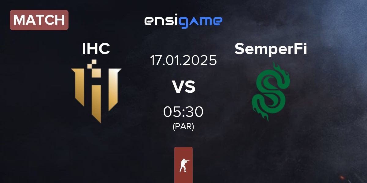 Match IHC Esports IHC vs SemperFi | 17.01