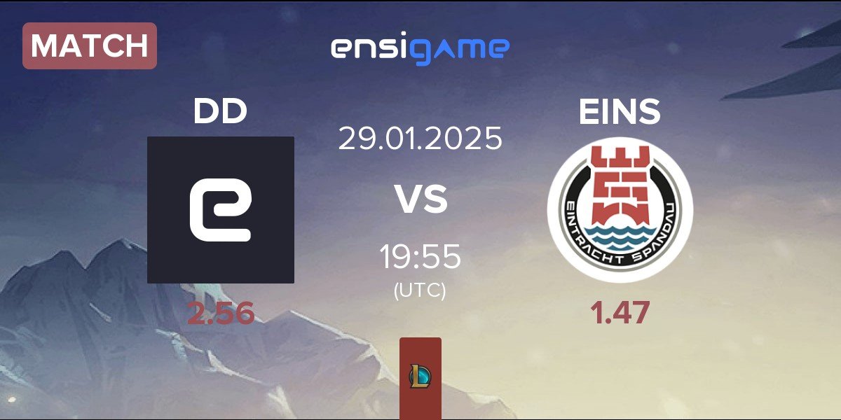 Match Dung Dynasty DD vs Eintracht Spandau EINS | 29.01