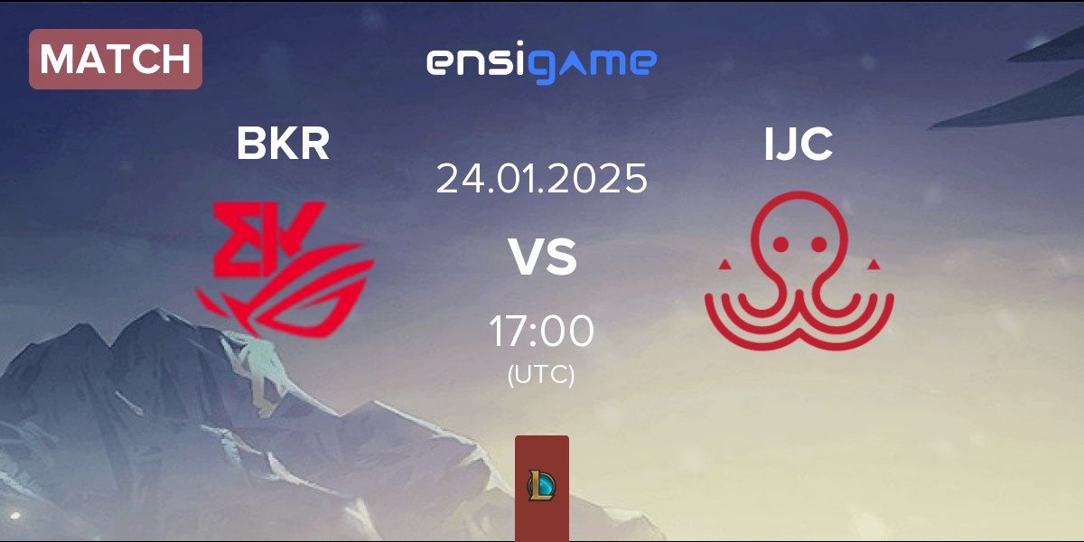 Match BK ROG Esports BKR vs Ici Japon Corp IJC | 24.01