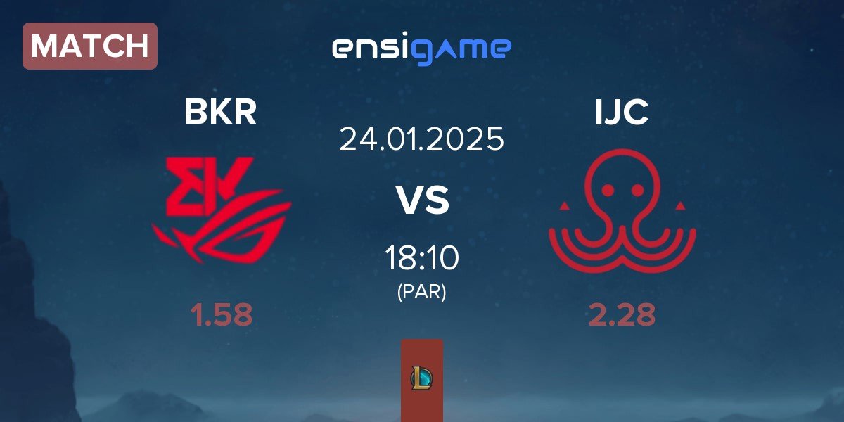 Match BK ROG Esports BKR vs Ici Japon Corp IJC | 24.01