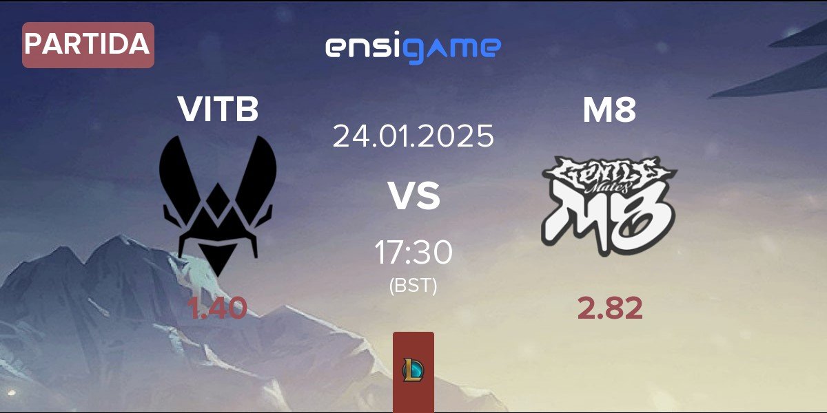 Partida Vitality.Bee VITB vs Gentle Mates M8 | 24.01