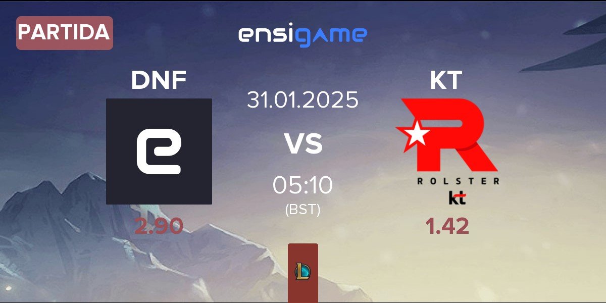 Partida DN Freecs DNF vs KT Rolster KT | 31.01