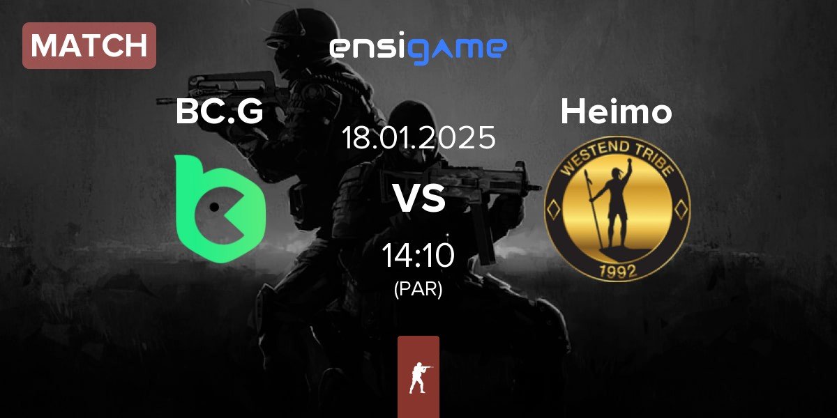 Match BC.Game Esports BC.G vs Heimo Esports Heimo | 18.01