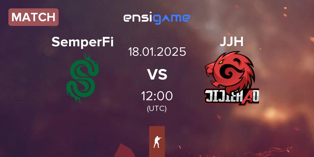 Match SemperFi vs JiJieHao JJH | 18.01