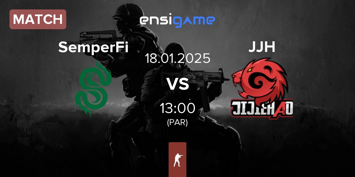 Match SemperFi vs JiJieHao JJH | 18.01