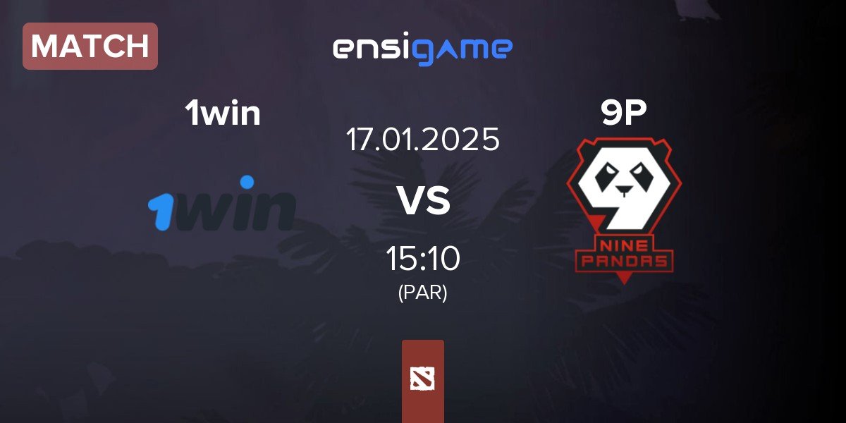 Match 1win vs 9Pandas 9P | 17.01