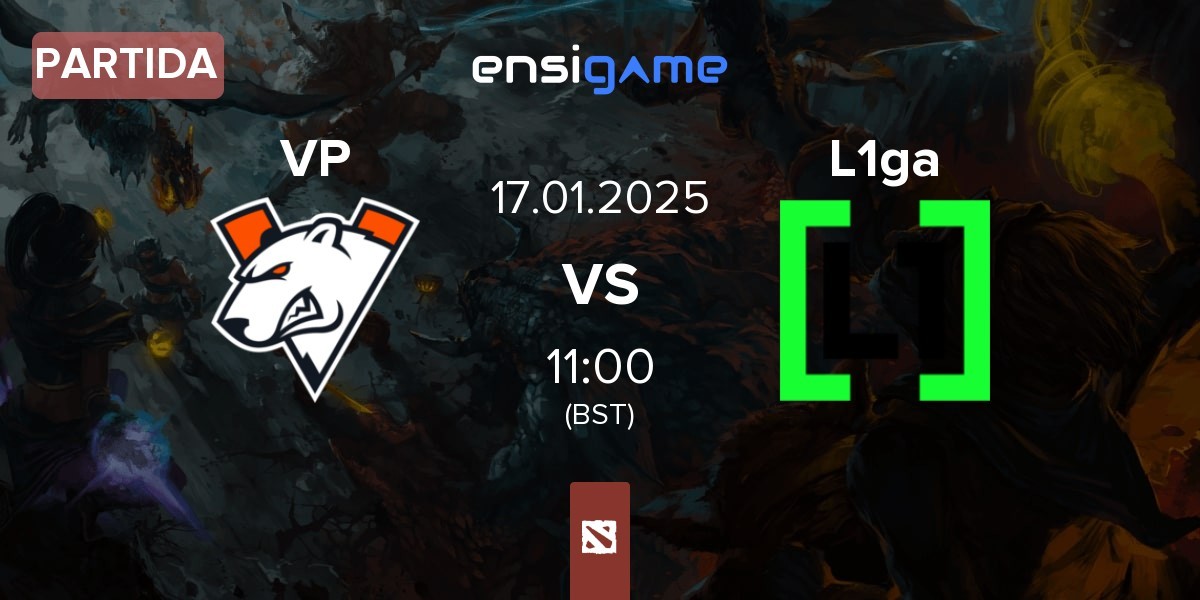 Partida Virtus.pro VP vs L1ga Team L1ga | 17.01