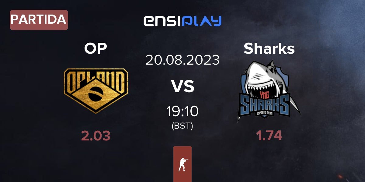 Partida O PLANO OP vs Sharks Esports Sharks | 20.08