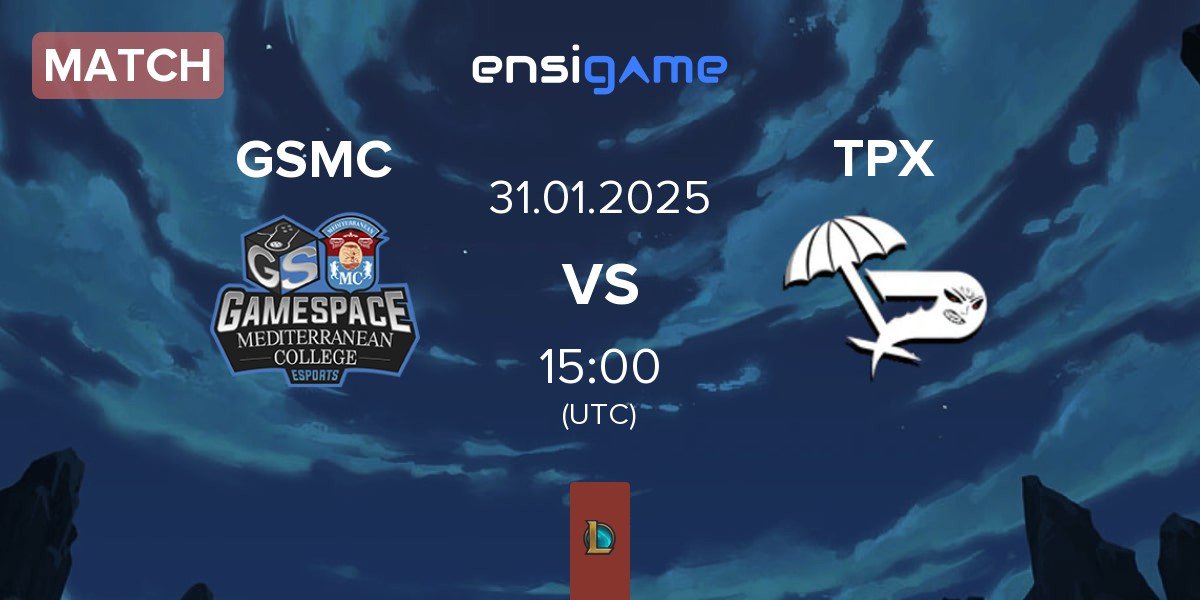 Match Gamespace MCE GSMC vs Team Paradox TPX | 31.01