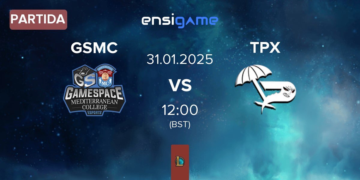 Partida Gamespace MCE GSMC vs Team Paradox TPX | 31.01