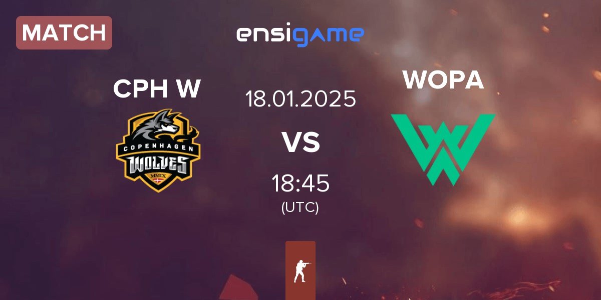 Match Copenhagen Wolves CPH W vs WOPA Esport WOPA | 18.01