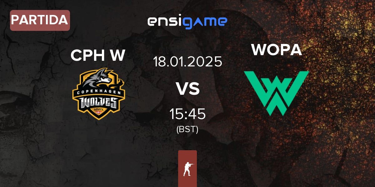 Partida Copenhagen Wolves CPH W vs WOPA Esport WOPA | 18.01