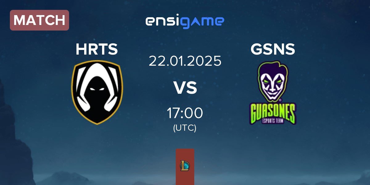 Match Los Heretics HRTS vs Guasones GSNS | 22.01