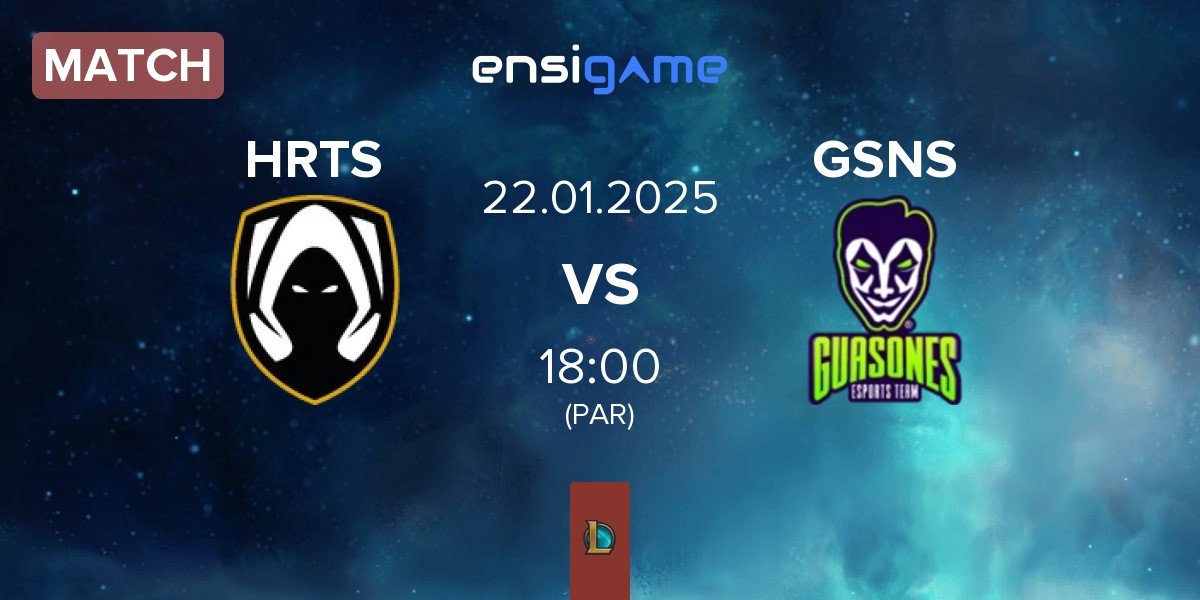 Match Los Heretics HRTS vs Guasones GSNS | 22.01