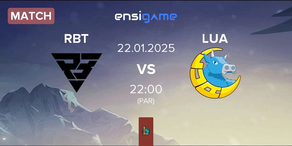 Match Ramboot Club RBT vs LUA Gaming LUA | 22.01