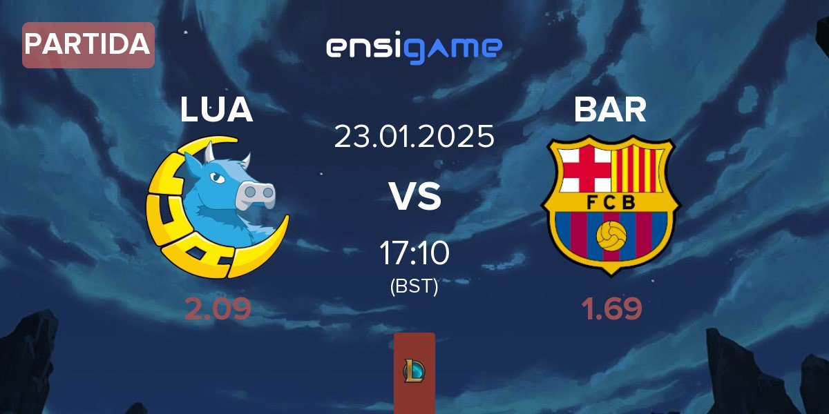 Partida LUA Gaming LUA vs Barça eSports BAR | 23.01