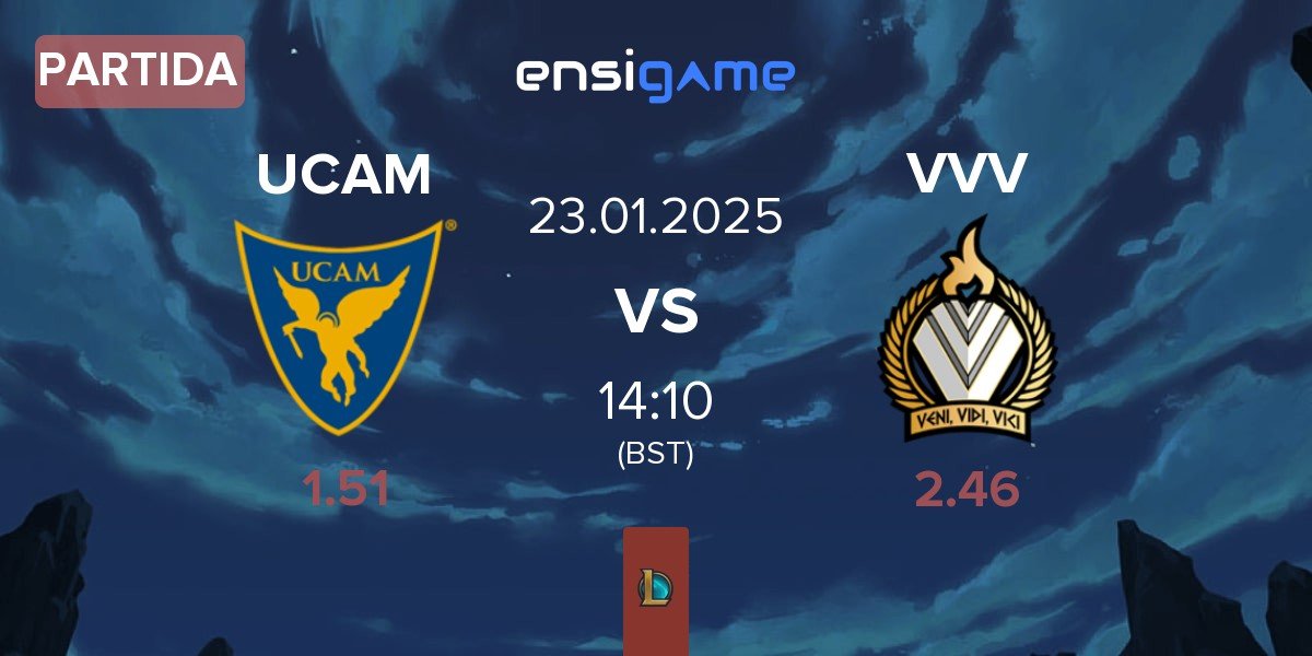 Partida UCAM Esports UCAM vs Veni Vidi Vici VVV | 23.01