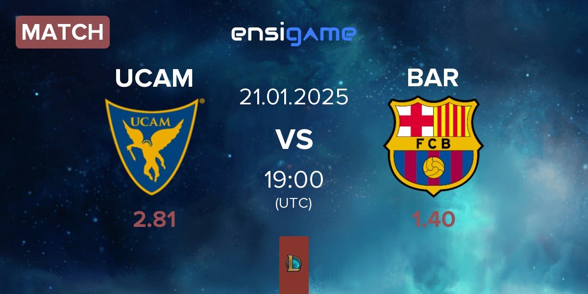 Match UCAM Esports UCAM vs Barça eSports BAR | 21.01