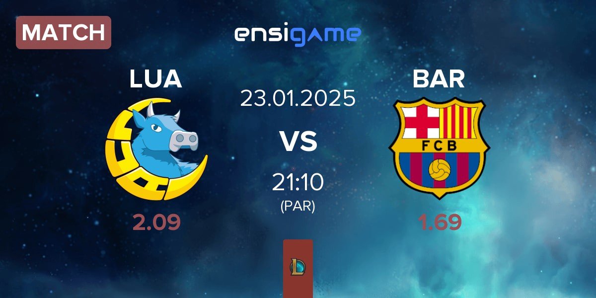 Match LUA Gaming LUA vs Barça eSports BAR | 23.01