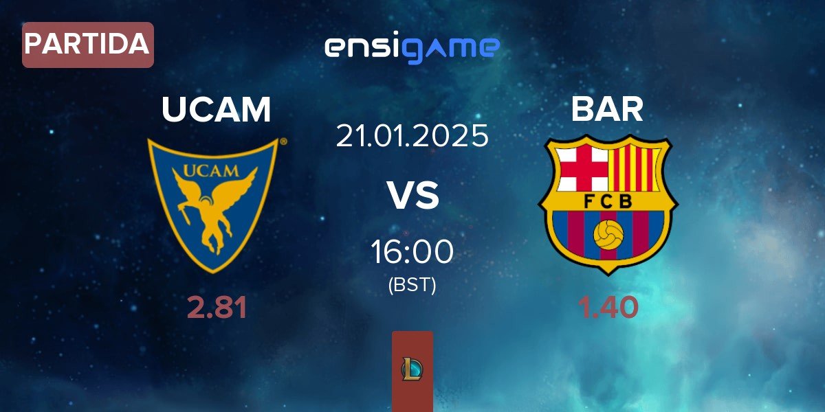 Partida UCAM Esports UCAM vs Barça eSports BAR | 21.01