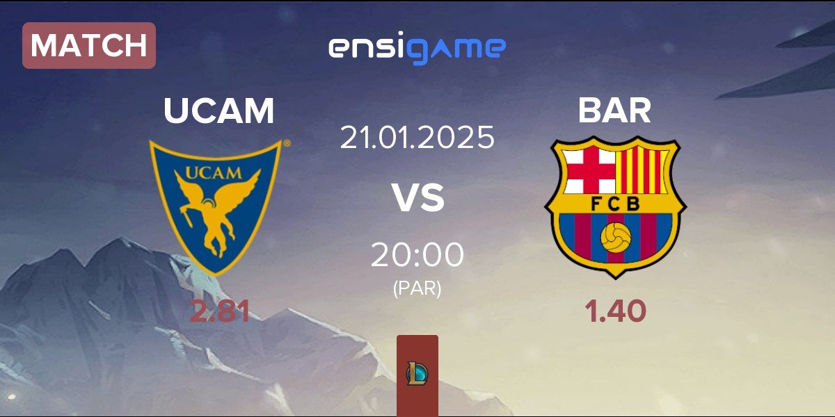 Match UCAM Esports UCAM vs Barça eSports BAR | 21.01