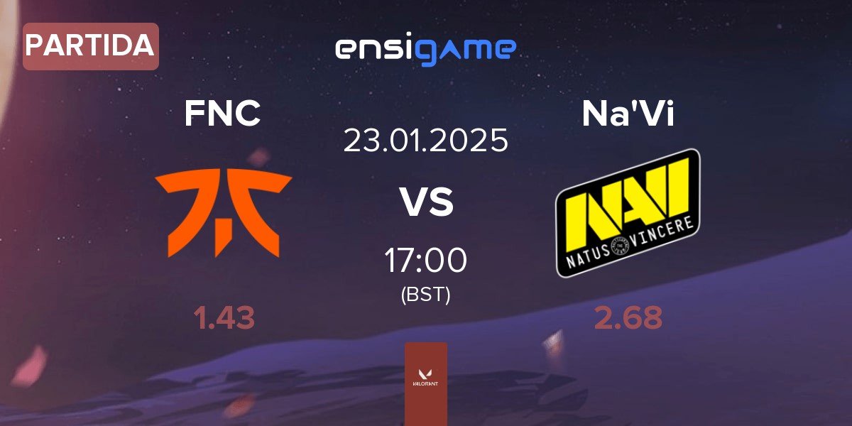 Partida Fnatic FNC vs Natus Vincere Na'Vi | 23.01