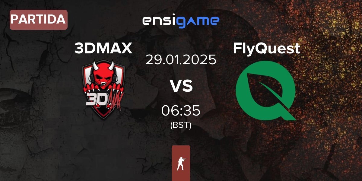 Partida 3DMAX vs FlyQuest | 29.01