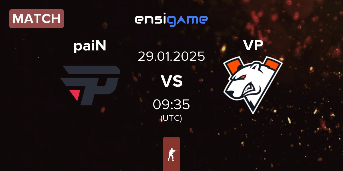 Match paiN Gaming paiN vs Virtus.Pro VP | 29.01