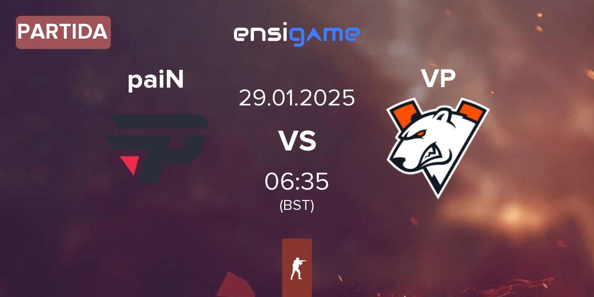 Partida paiN Gaming paiN vs Virtus.Pro VP | 29.01