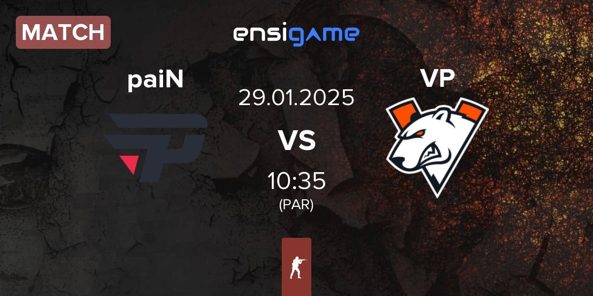 Match paiN Gaming paiN vs Virtus.Pro VP | 29.01