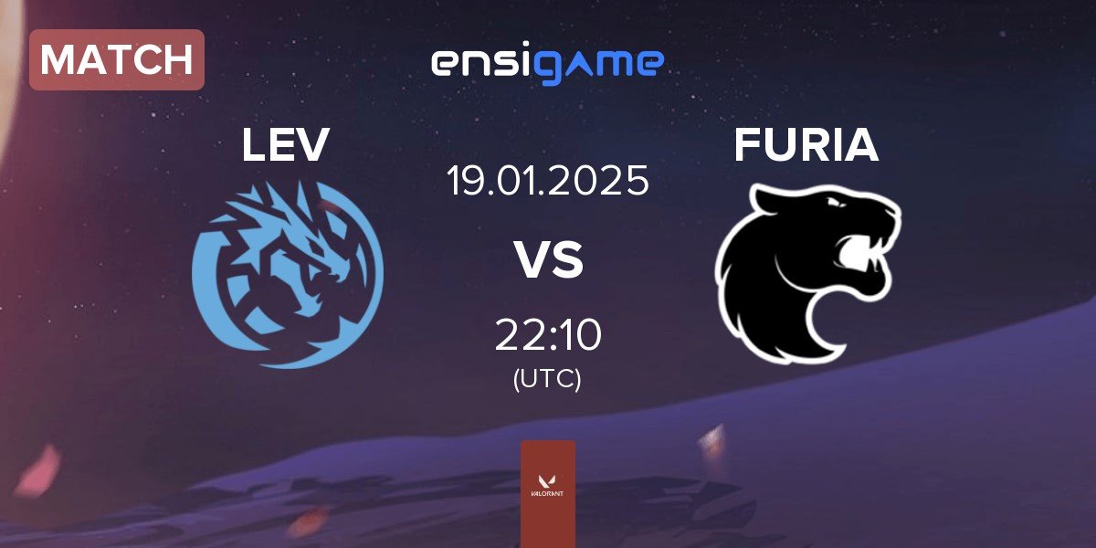 Match Leviatán Esports LEV vs FURIA Esports FURIA | 19.01