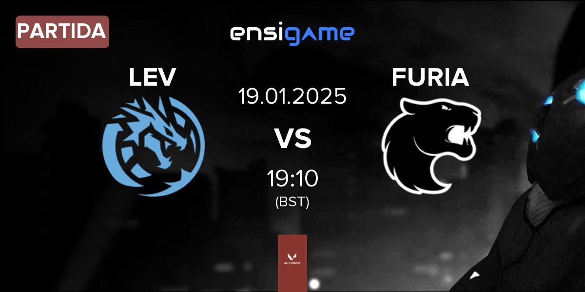 Partida Leviatán Esports LEV vs FURIA Esports FURIA | 19.01