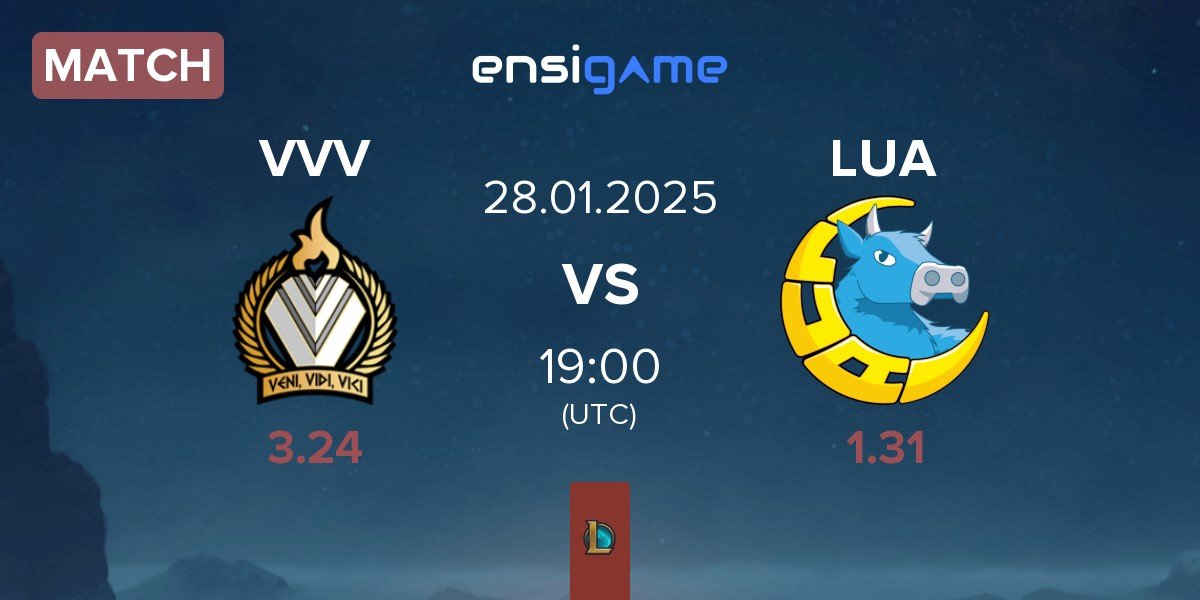 Match Veni Vidi Vici VVV vs LUA Gaming LUA | 28.01